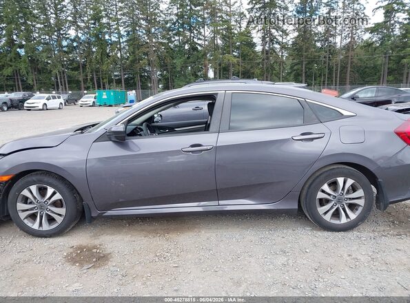 2HGFC2F54HH539973 2017 HONDA CIVIC Gray Widok wnętrza 360 stopni