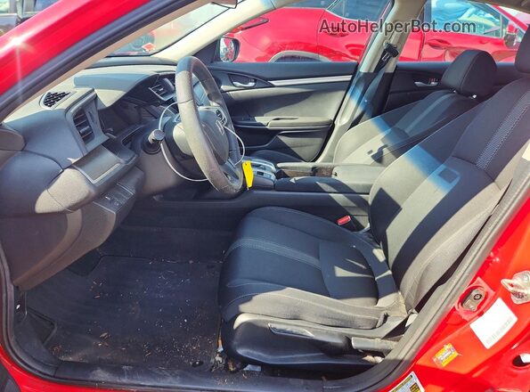 2HGFC2F54HH546759 2017 HONDA CIVIC Red წინა სალონის ხედი