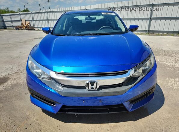 2HGFC2F54JH008634 2018 HONDA CIVIC Blue VIN կոդի պիտակի տեսք