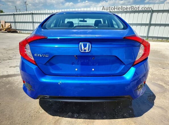 2HGFC2F54JH008634 2018 HONDA CIVIC Blue Հետևի տեսք