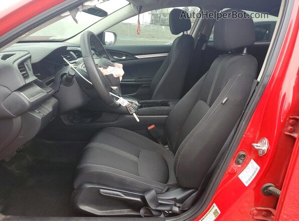 2HGFC2F54JH503271 2018 HONDA CIVIC Red წინა სალონის ხედი