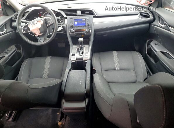2HGFC2F54JH503271 2018 HONDA CIVIC Red წინა პანელის ხედი
