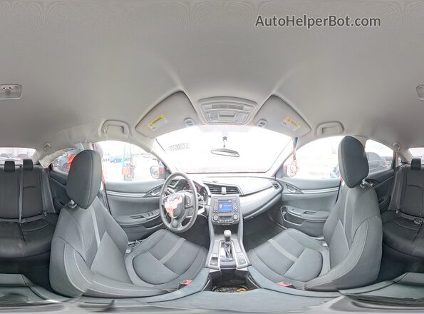 2HGFC2F54JH503271 2018 HONDA CIVIC Red VIN კოდის სტიკერის ხედი