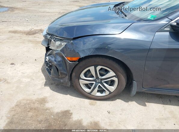 2HGFC2F54JH522452 2018 HONDA CIVIC Gray Front view
