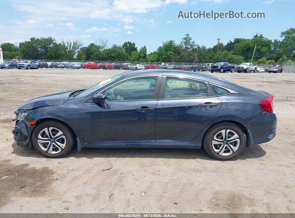2HGFC2F54JH522452 2018 HONDA CIVIC Gray 360 interior view