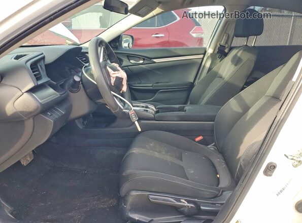 2HGFC2F55GH039514 2016 HONDA CIVIC White Widok wnętrza z przodu