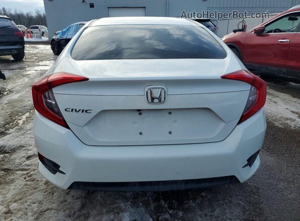 2HGFC2F55GH039514 2016 HONDA CIVIC White Widok z tyłu