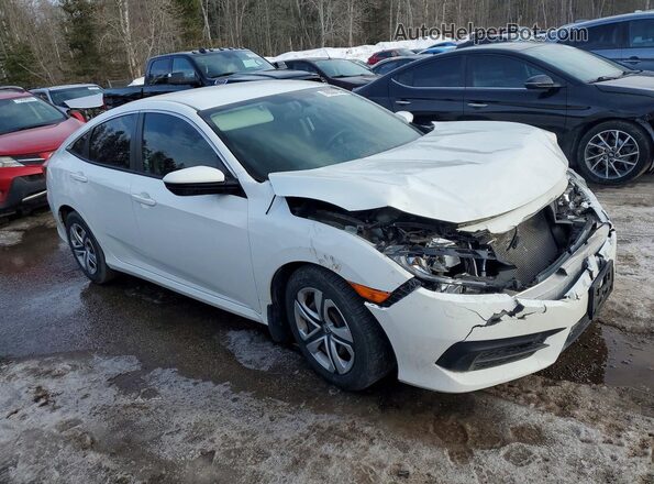 2HGFC2F55GH039514 2016 HONDA CIVIC White Przód prawy