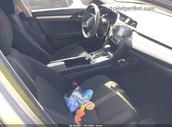 2HGFC2F55GH518421 2016 HONDA CIVIC Серебряный Вид салона спереди