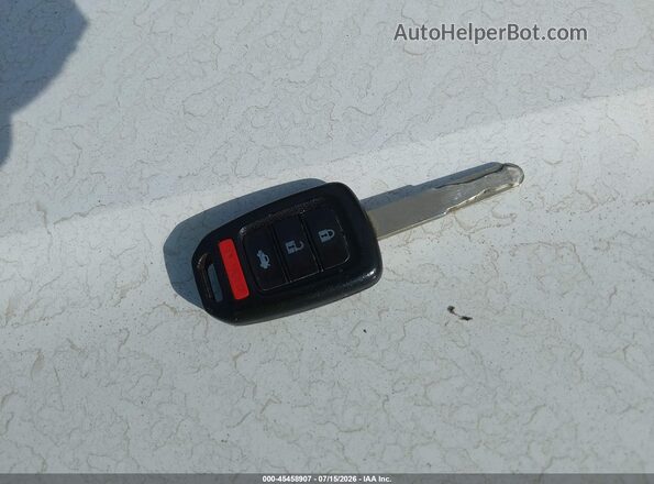 2HGFC2F55GH541424 2016 HONDA CIVIC Белый Вид панели приборов
