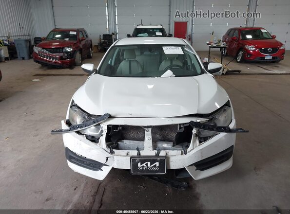 2HGFC2F55GH541424 2016 HONDA CIVIC Белый Вид задней части салона