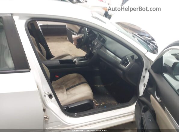 2HGFC2F55GH541424 2016 HONDA CIVIC Белый Вид салона спереди