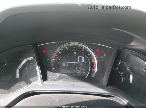 2HGFC2F55GH541424 2016 HONDA CIVIC Белый Вид задних сидений