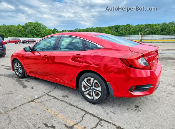 2HGFC2F55GH556747 2016 HONDA CIVIC Red 