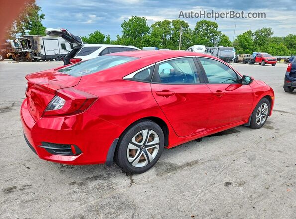 2HGFC2F55GH556747 2016 HONDA CIVIC Red 