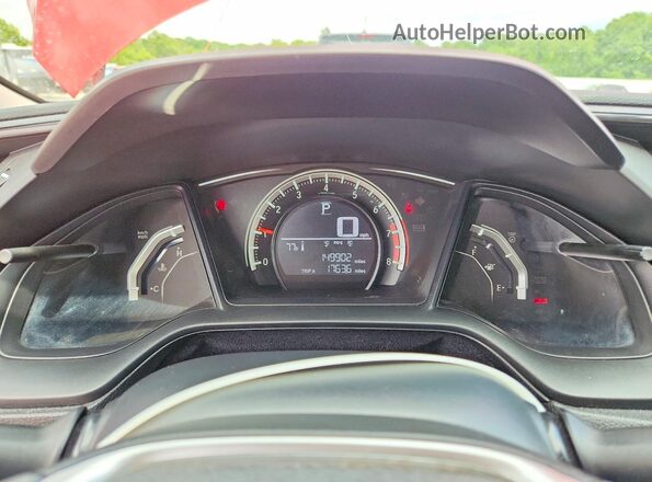2HGFC2F55GH556747 2016 HONDA CIVIC Red 