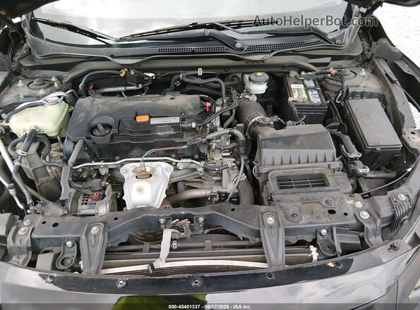 2HGFC2F55GH560426 2016 HONDA CIVIC Black Вид ззаду