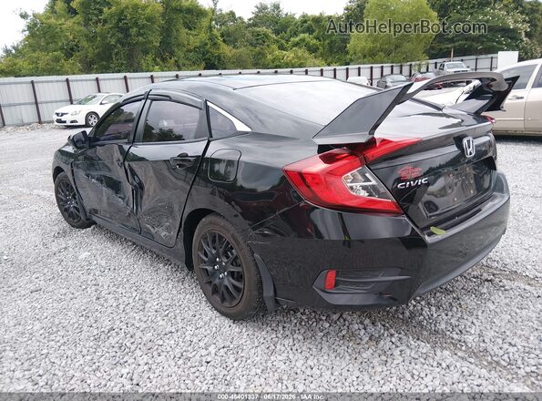 2HGFC2F55GH560426 2016 HONDA CIVIC Black Задня ліва чверть