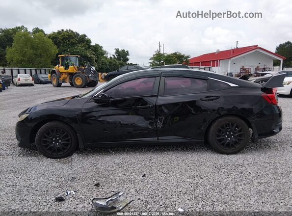 2HGFC2F55GH560426 2016 HONDA CIVIC Black Панорамний вид салону 360°