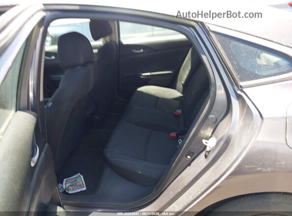 2HGFC2F55GH564928 2016 HONDA CIVIC Gray Вид наклейки з VIN-кодом