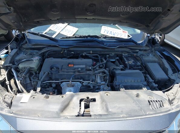 2HGFC2F55GH564928 2016 HONDA CIVIC Gray Вид ззаду