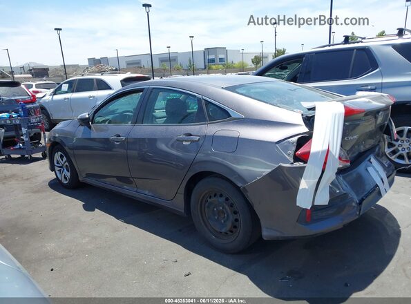 2HGFC2F55GH564928 2016 HONDA CIVIC Gray Панорамний вид салону 360°