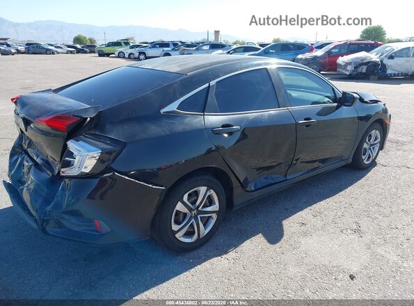 2HGFC2F55GH570034 2016 HONDA CIVIC Black უკანა მარჯვენა