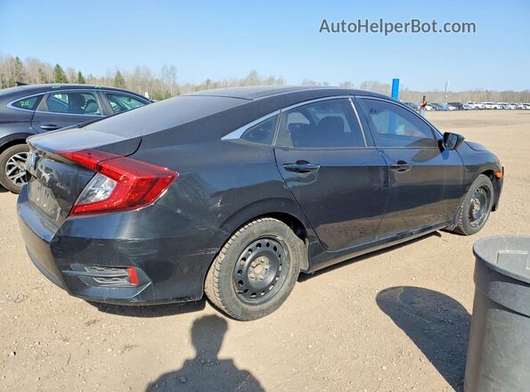 2HGFC2F55HH030281 2017 HONDA CIVIC Black Задня права чверть