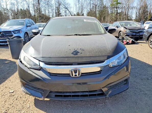 2HGFC2F55HH030281 2017 HONDA CIVIC Black Вид спереду