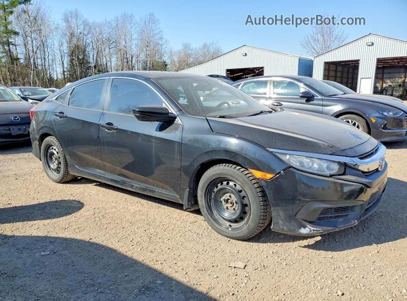 2HGFC2F55HH030281 2017 HONDA CIVIC Black Передня права чверть