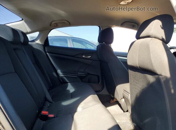 2HGFC2F55HH030281 2017 HONDA CIVIC Black Вид задніх сидінь