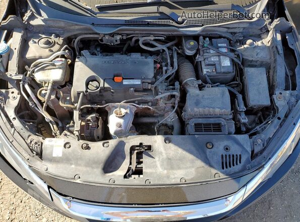 2HGFC2F55HH030281 2017 HONDA CIVIC Black Вид задньої частини салону