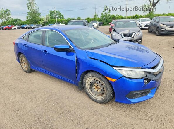 2HGFC2F55HH036596 2017 HONDA CIVIC Blue Առջևի աջ