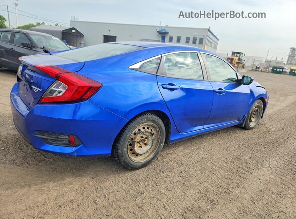 2HGFC2F55HH036596 2017 HONDA CIVIC Blue Հետևի աջ