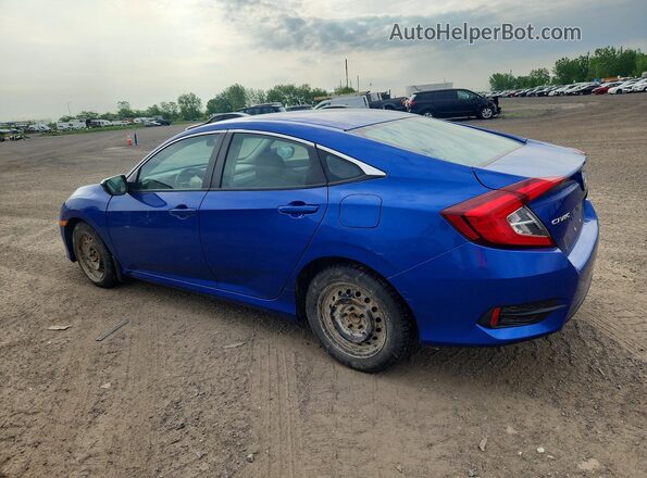 2HGFC2F55HH036596 2017 HONDA CIVIC Blue Հետևի ձախ