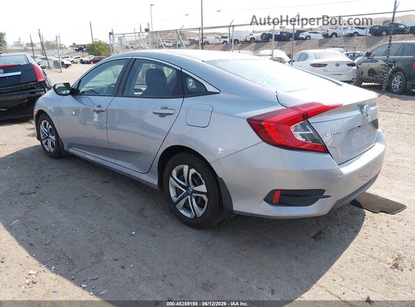2HGFC2F55HH512670 2017 HONDA CIVIC Silver Tył lewy