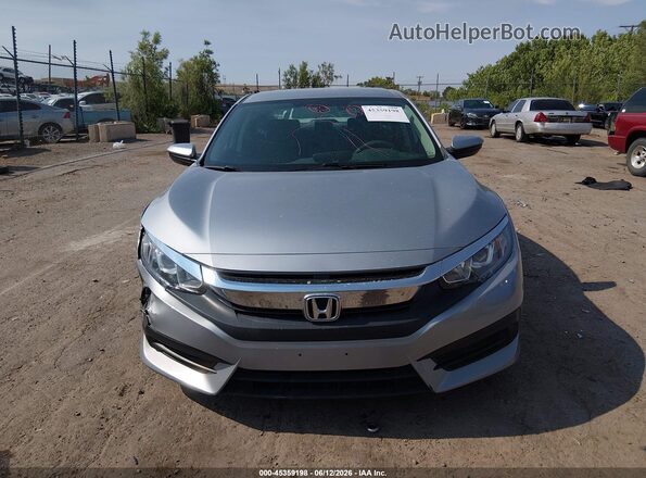 2HGFC2F55HH512670 2017 HONDA CIVIC Silver Widok zestawu wskaźników