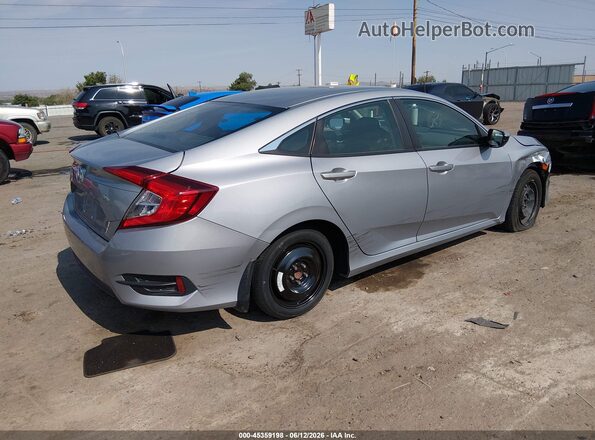 2HGFC2F55HH512670 2017 HONDA CIVIC Silver Tył prawy