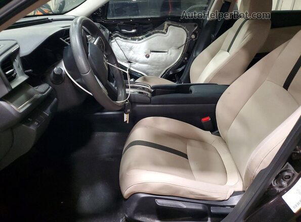 2HGFC2F55HH512989 2017 HONDA CIVIC Purple Widok wnętrza z przodu