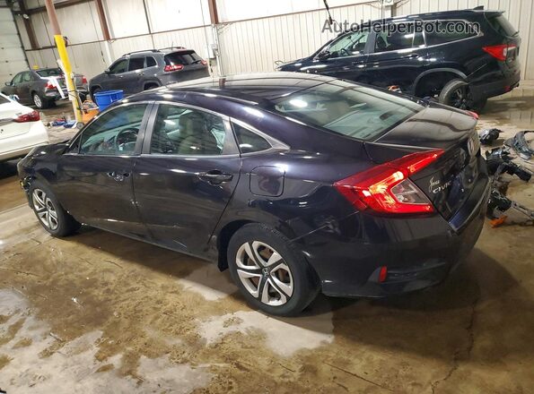 2HGFC2F55HH512989 2017 HONDA CIVIC Purple Tył lewy