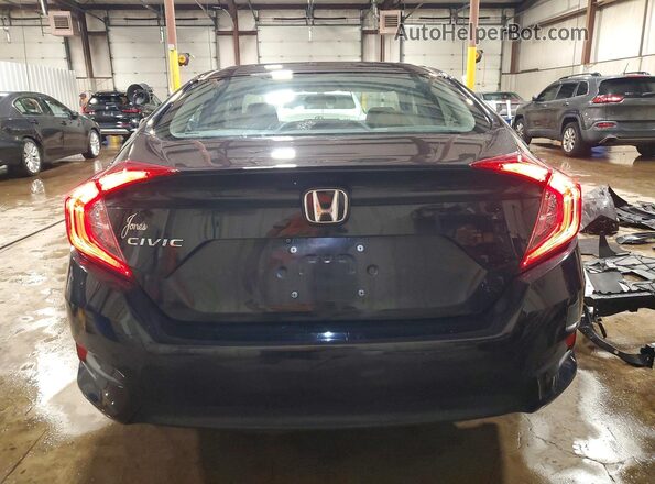 2HGFC2F55HH512989 2017 HONDA CIVIC Purple Widok z tyłu