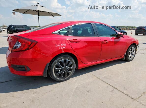 2HGFC2F55HH532465 2017 HONDA CIVIC Red Tył prawy