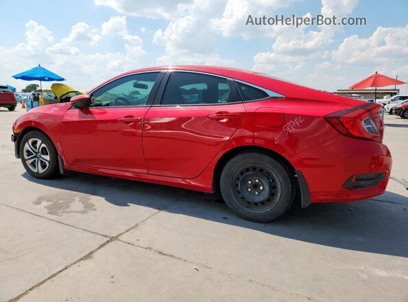 2HGFC2F55HH532465 2017 HONDA CIVIC Red Tył lewy