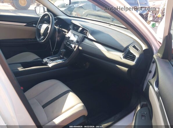 2HGFC2F55HH532952 2017 HONDA CIVIC Белый Вид салона спереди