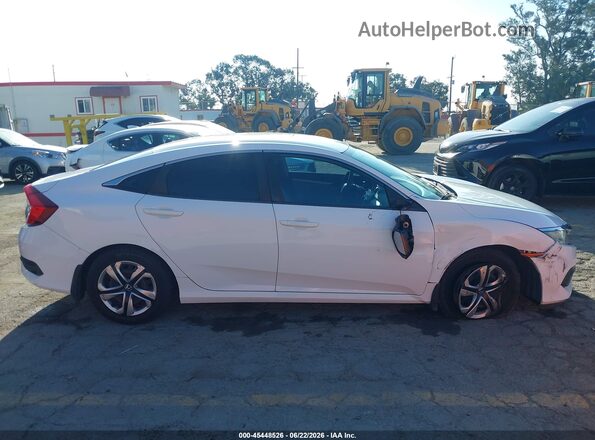 2HGFC2F55HH532952 2017 HONDA CIVIC Белый Вид задней части салона