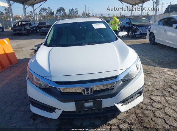 2HGFC2F55HH532952 2017 HONDA CIVIC Белый Вид щитка приборов