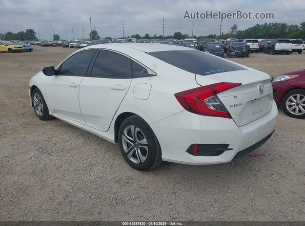 2HGFC2F55JH531032 2018 HONDA CIVIC White უკანა მარცხენა
