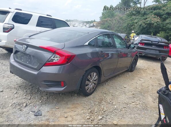 2HGFC2F55JH563558 2018 HONDA CIVIC Серый Задняя правая четверть