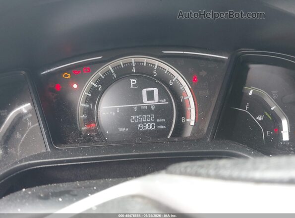 2HGFC2F55JH563558 2018 HONDA CIVIC Серый Вид задних сидений