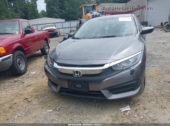 2HGFC2F55JH563558 2018 HONDA CIVIC Серый Вид щитка приборов